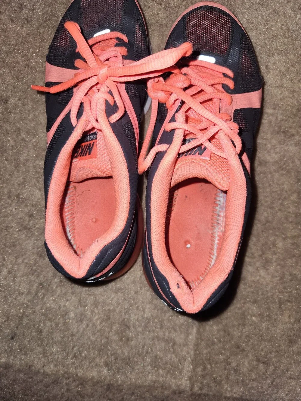 Nike Air Max Excellerate Running Shoes | Black Pink White | W8